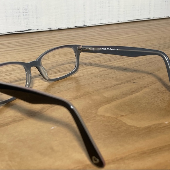 Hard Candy Eyeglasses, HC17, 51 18 135, black w/gray interior, excellent cond - Picture 7 of 13